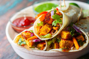 Paneer roll