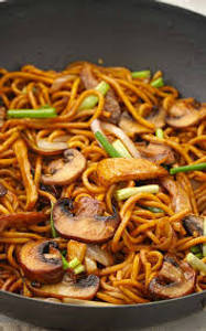 Mushroom Chowmein