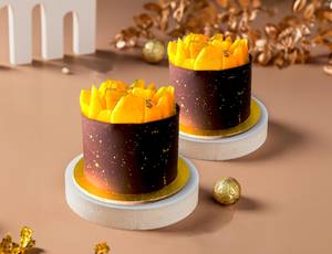 Eggless Tropical Mango Pastry [Set Of 2]