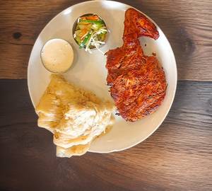 Peri peri chicken Alfahm with 2 Porotta