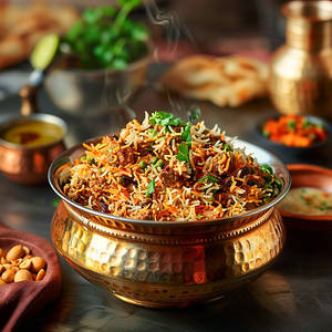 Mutton Keema Biryani