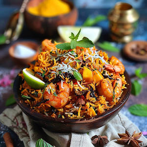 Prawns Biryani