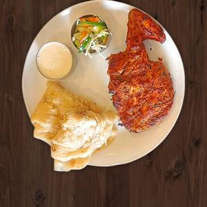 Honey BBQ Alfahm with 2 Porotta