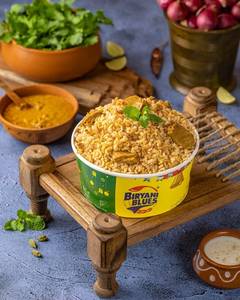 High Fiber Soya Biryani With Brown Rice [Serves 1]