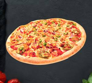 Chicken farm house pizza