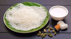 Idiyappam And Coconut Milk