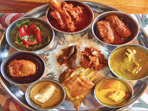 Urban Pind Maharaja Non Veg Thali Thali  (Serves 4-5)