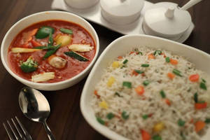 Veg Hot Garlic Rice Combo