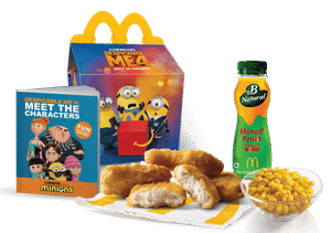 4 Pc Chicken Nuggets Happy Meal