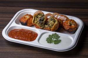 Mushroom Tandoori Momo [8pcs]
