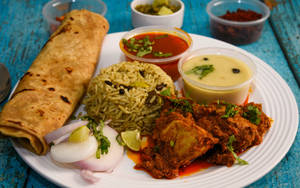 Chicken Thali