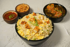 Chicken Manchurian Rice