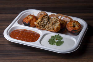 Soya Tandoori Momo [8pcs]