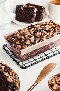 Dark Chocolate Walnut Fudge (300g)