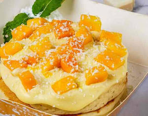 Mango And Cream Cheese Pancakes