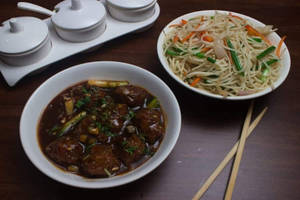 Non Veg Manchurian Noodle Combo