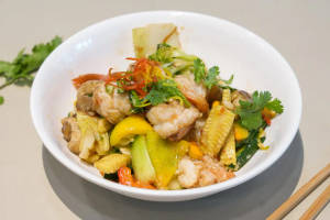 Prawn In Black Bean Dry