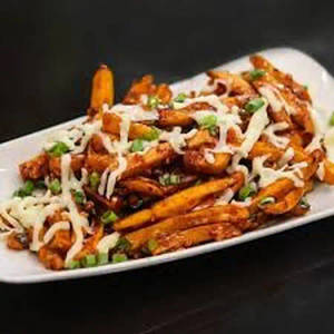Cheese Schezwan Fries