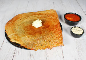 Sada Dosa With Butter