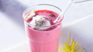 Drinking Falooda