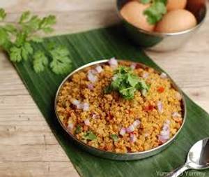 Egg Podi Kothu Idli