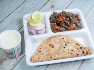 Aloo Bhindi Combo