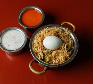Egg Biryani Single