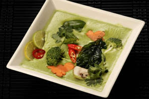 Prawns Green Thai Curry