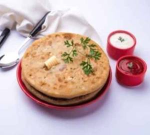 Special Butter Mixed Paratha With 250 ML Cold Drink Combo
