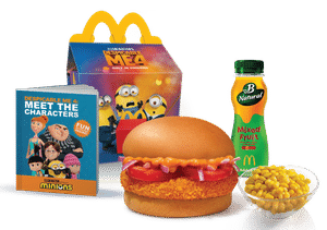 McAloo Tikki Burger Happy Meal