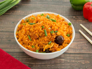 MOB Chicken Schezwan Fried Rice bowl