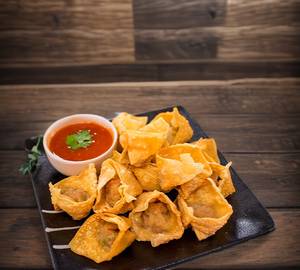 Corn cheese wonton