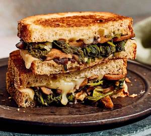 Mushroom cheese Grilled sandwich