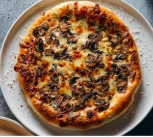 Mushroom pizza