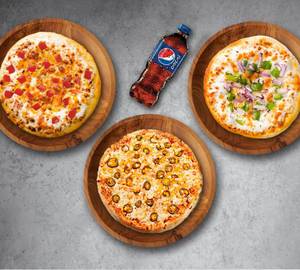 3 Pizzas Combo