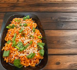 Spicy Veg Korean Ramen Noodles