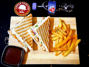 Herb Potato Loded Cheese Sandwich