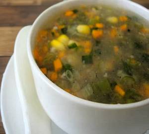 Sweet corn soup