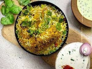 Veg Hyderabadi Biryani