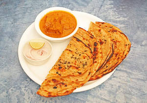 Handi Paneer + Lachha Paratha 2 Ps