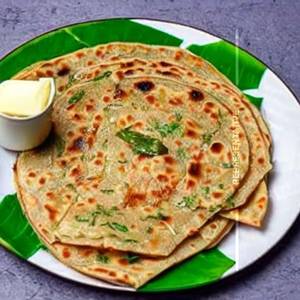 Butter Cheese Garlic Paratha