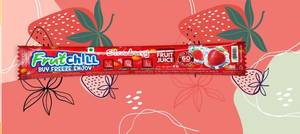 Strawberry popsicles