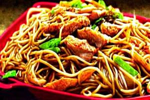 Chicken Hong Kong Noodles