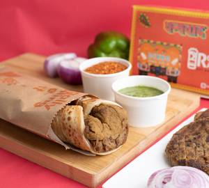 Double Veg Kebab Roll