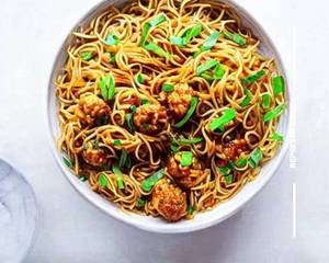 Veg Manchurian Noodles
