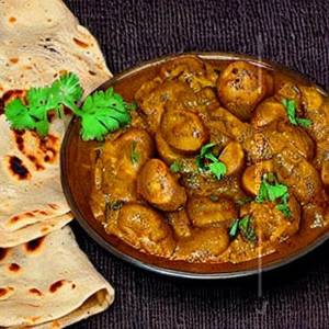 Mushroom Mattar Masala