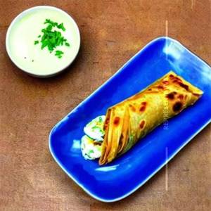 Egg Paneer Cheese Roll