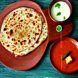 Upvas Paneer Paratha