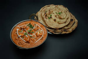 Kadhai Paneer + Paratha [3 Pieces]
