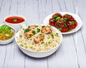 Chicken Manchurian Rice